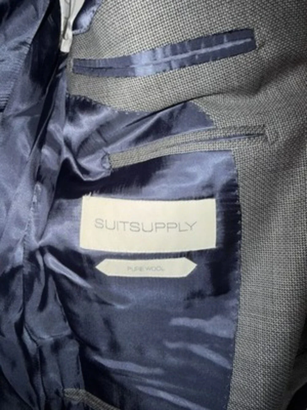 SuitSupply Zignone Tropical Wool 2 Piece Suit 34R 30x32